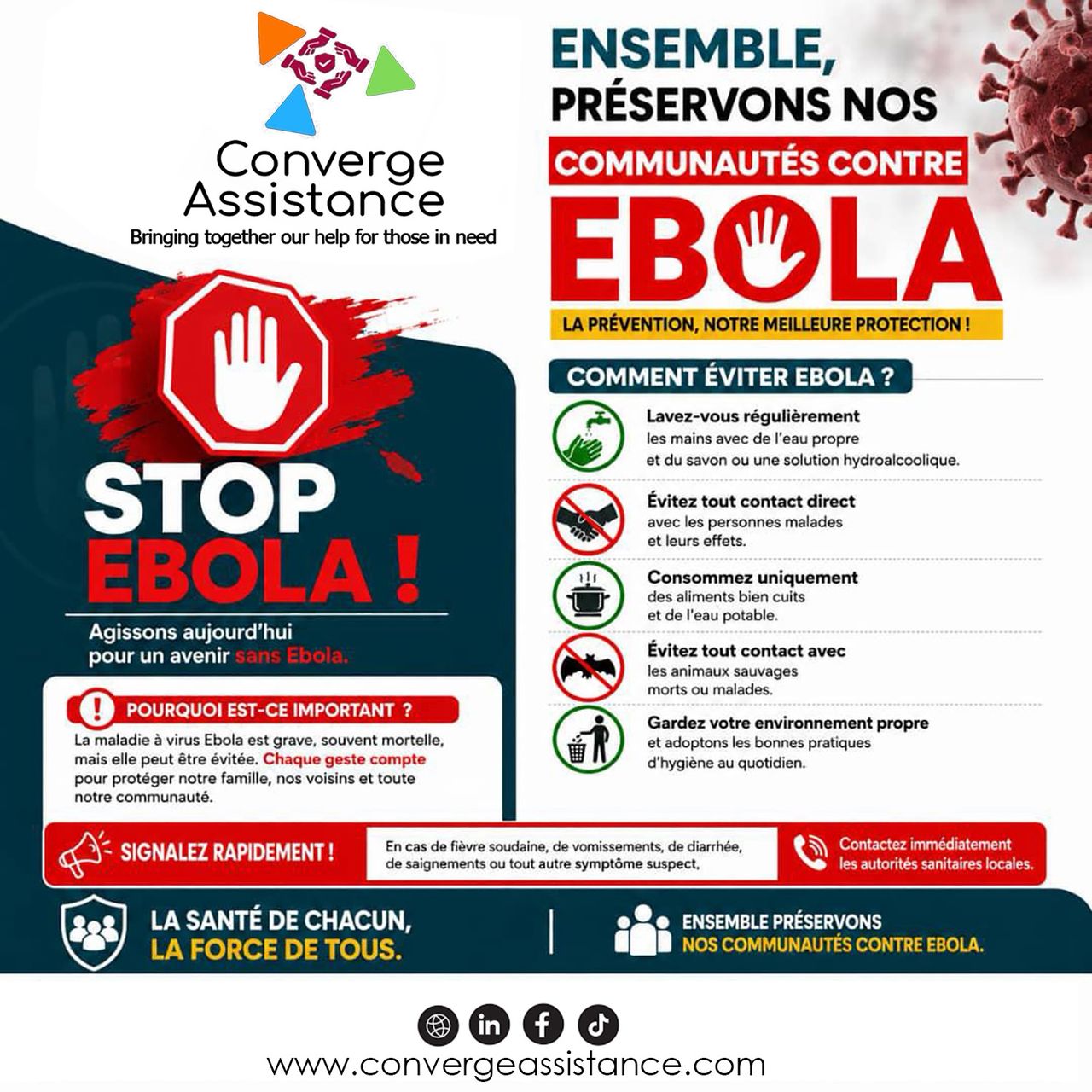 Ebola prevention campaign in Goma